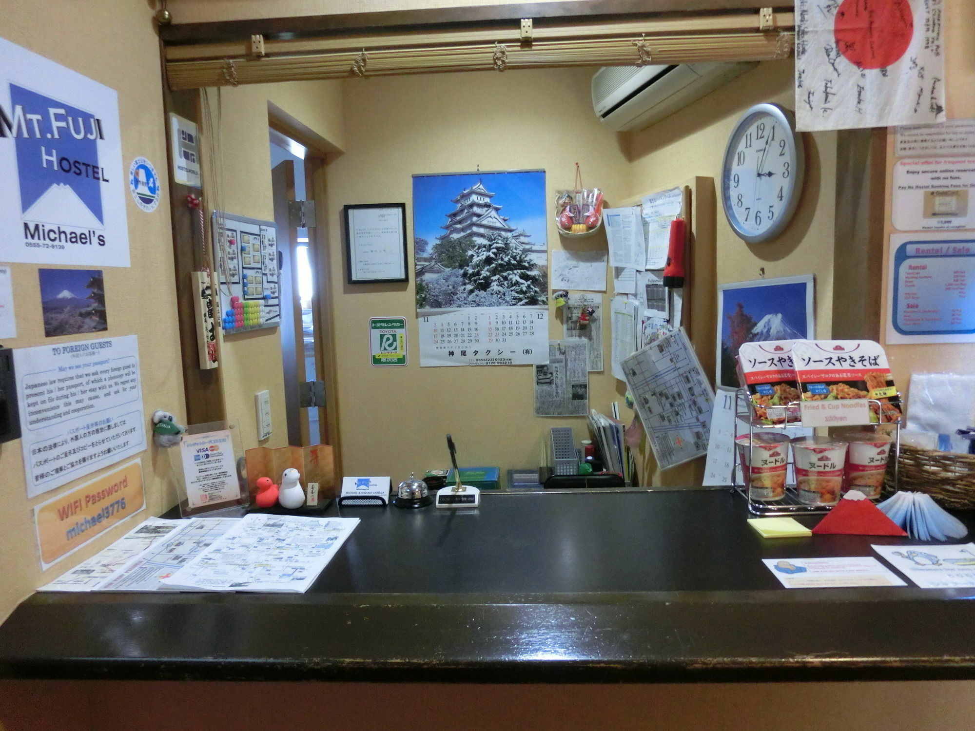 Mt Fuji Hostel Michael'S Fujiyoshida Eksteriør billede